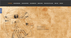 Desktop Screenshot of bigut.de